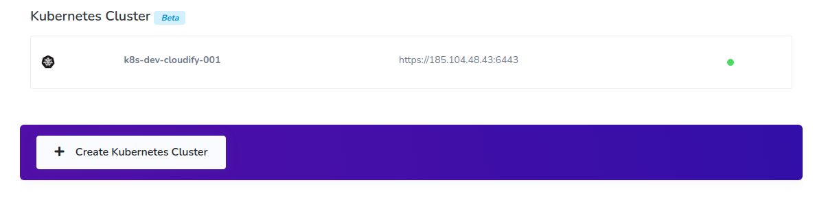 Cloudify.ro Dashboard