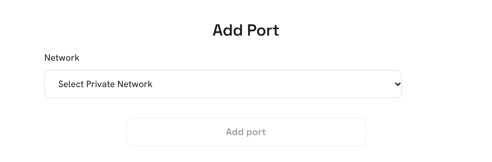 Adding a server to a private network
